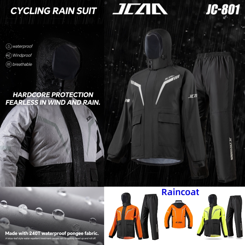 Motorcycle Gear Jacket And Pants - Новый мотоциклетный комплект дождевика унисекс, водонепроницаемая