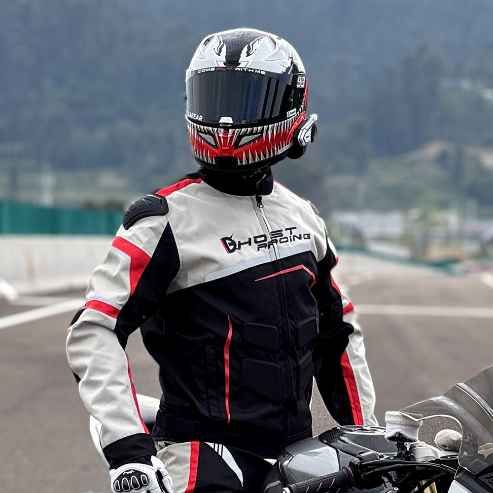Мотокостюм GHOST RACING для му – обзор и цена Motorcycle Gear Jacket And Pants