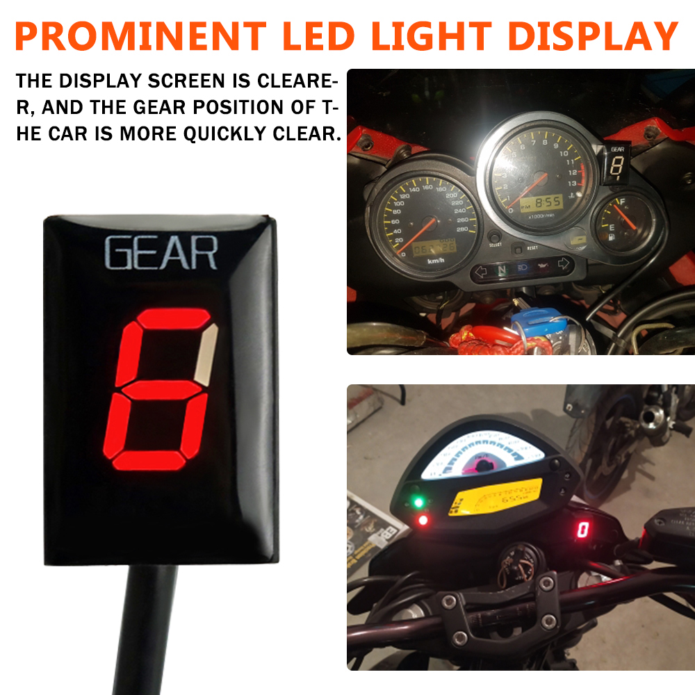 Индикатор дисплея шестерни мот – обзор и цена Motorcycle Gear Display