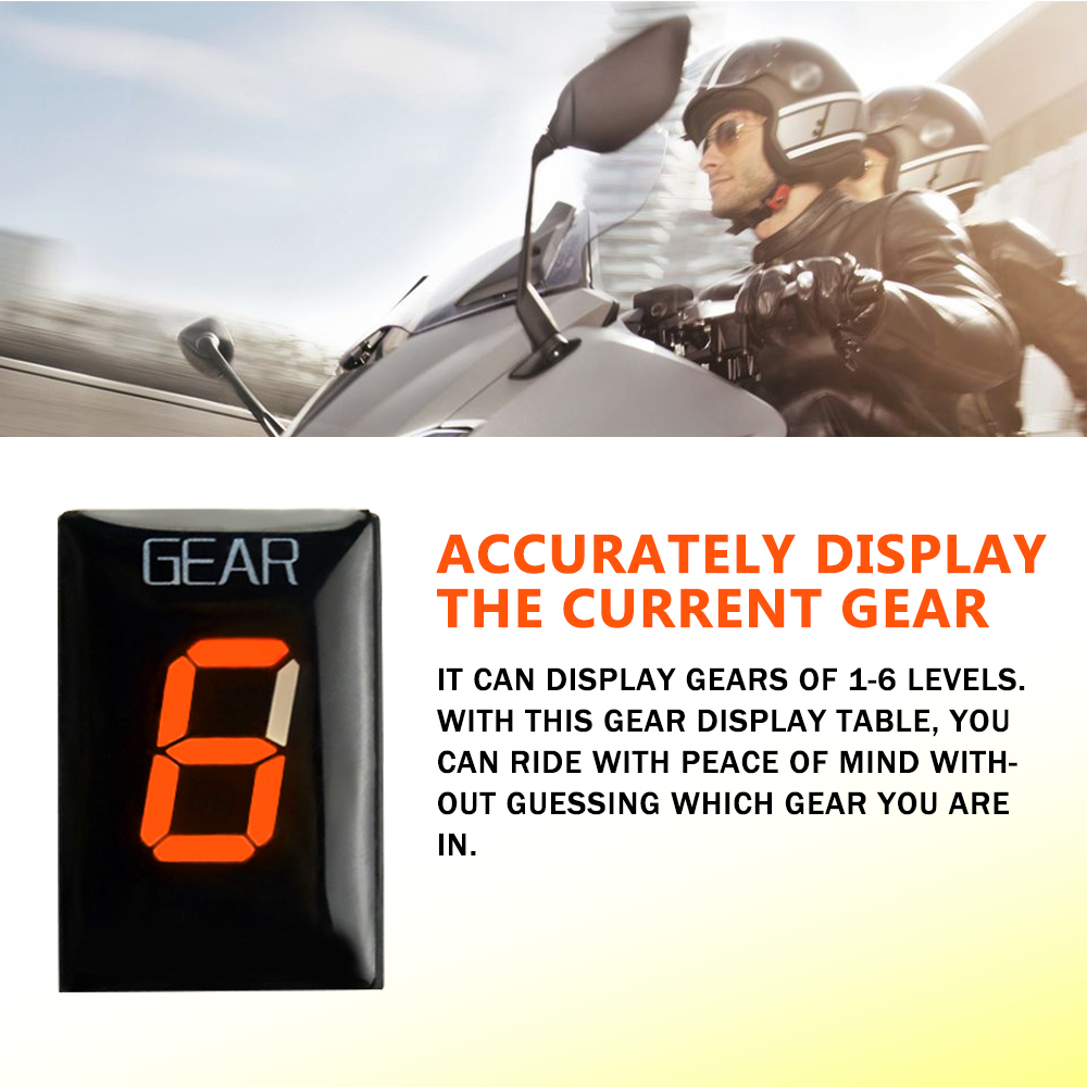 Индикатор дисплея шестерни мот – обзор и цена Motorcycle Gear Display