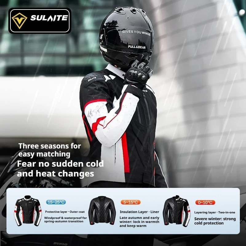Комплект для зимней мотоциклет – обзор и цена Motorcycle Gear Jacket And Pants