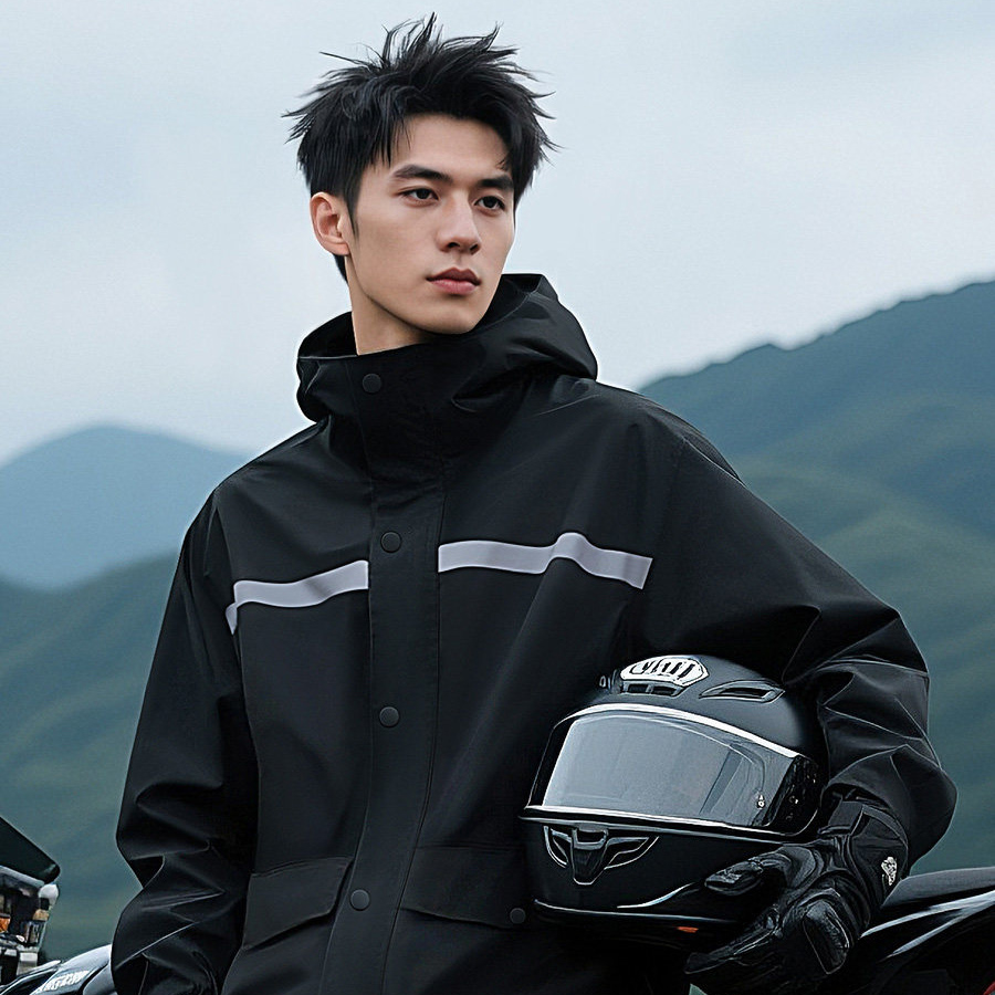 Дождевик с отражающими полосам – обзор и цена Motorcycle Gear Jacket And Pants